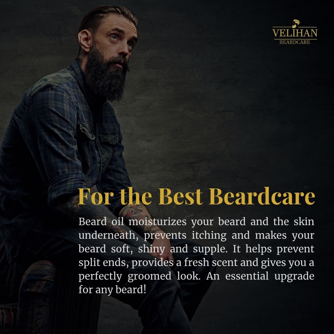 Coffret cadeau - Duo de soins de la barbe Huile à barbe Sandalwood et brosse à barbe