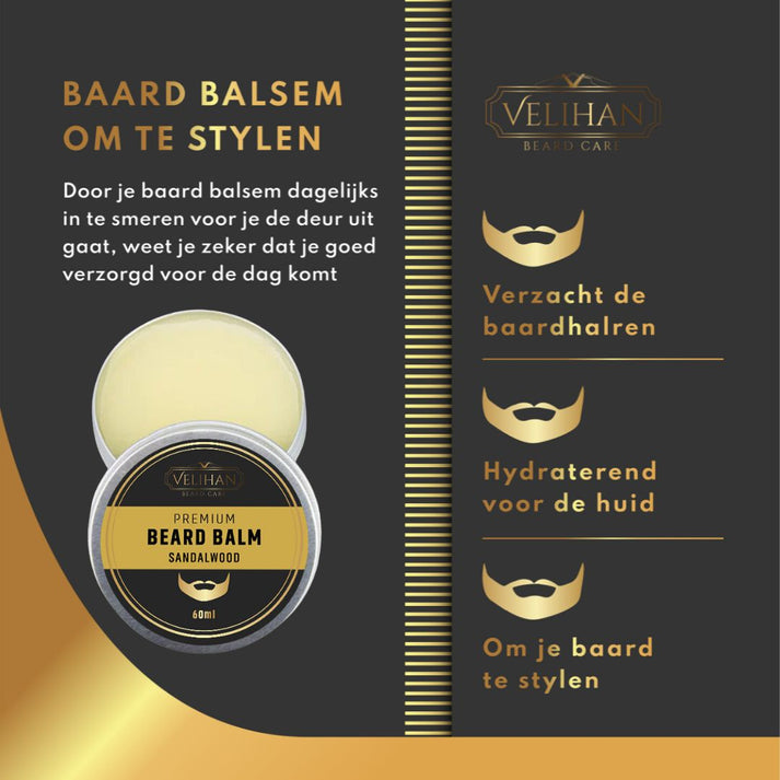 Beard Balm Bay Rum 30ml