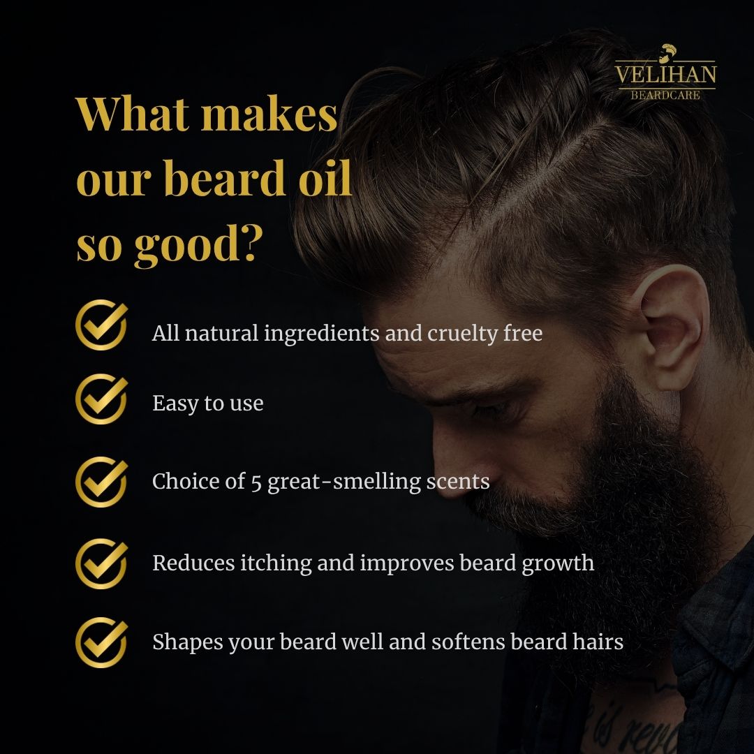 Coffret cadeau - Duo de soins de la barbe Huile à barbe Sandalwood et brosse à barbe