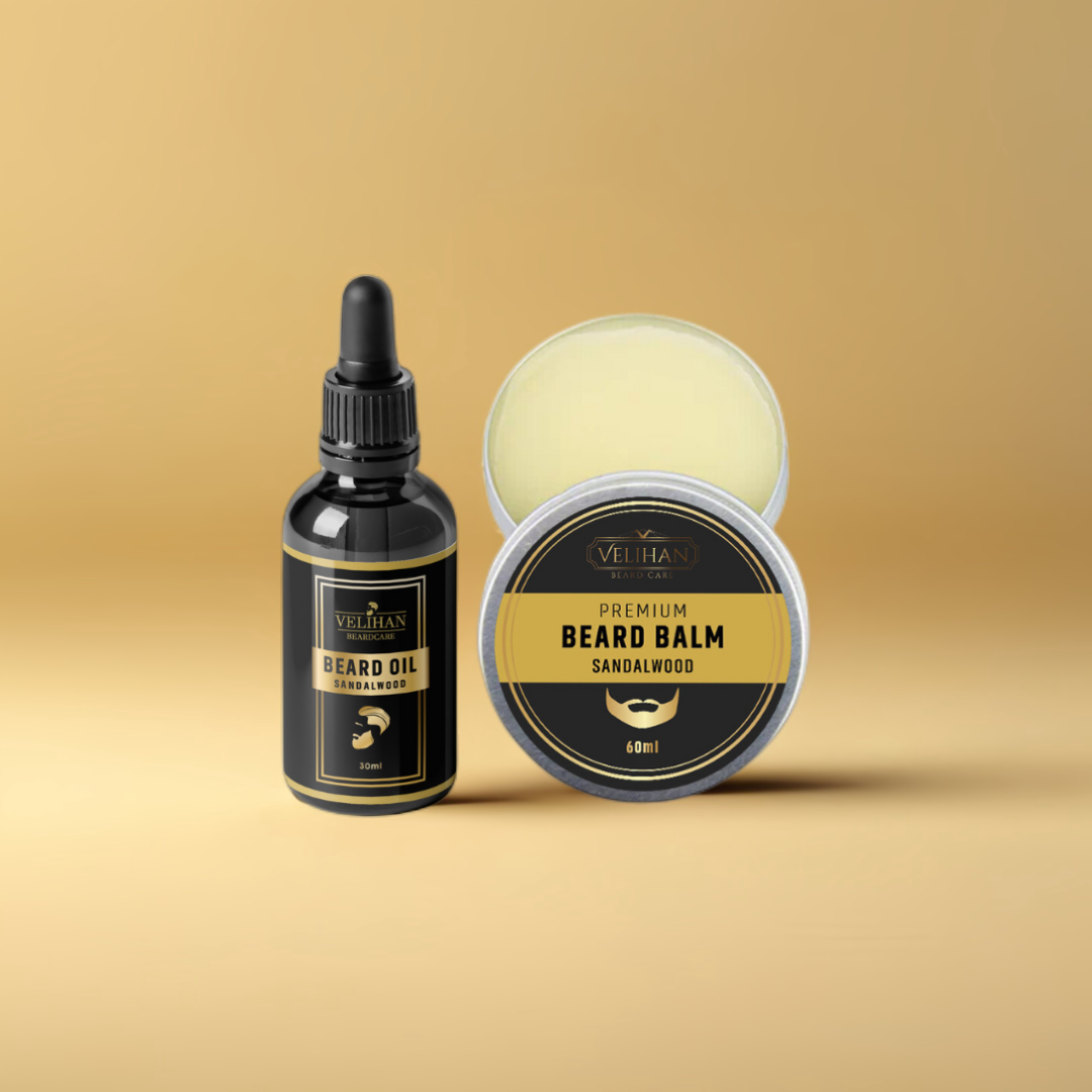 Veihan Beardcare Baardverzorging Set Baardolie & Baardbalsem