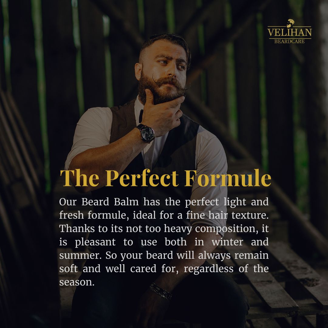 Coffret cadeau - Duo de soins de la barbe avec baume à barbe Sandalwood et brosse à barbe