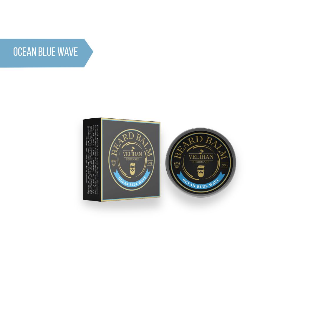 Ocean Blue Wave Beard Balm 30g
