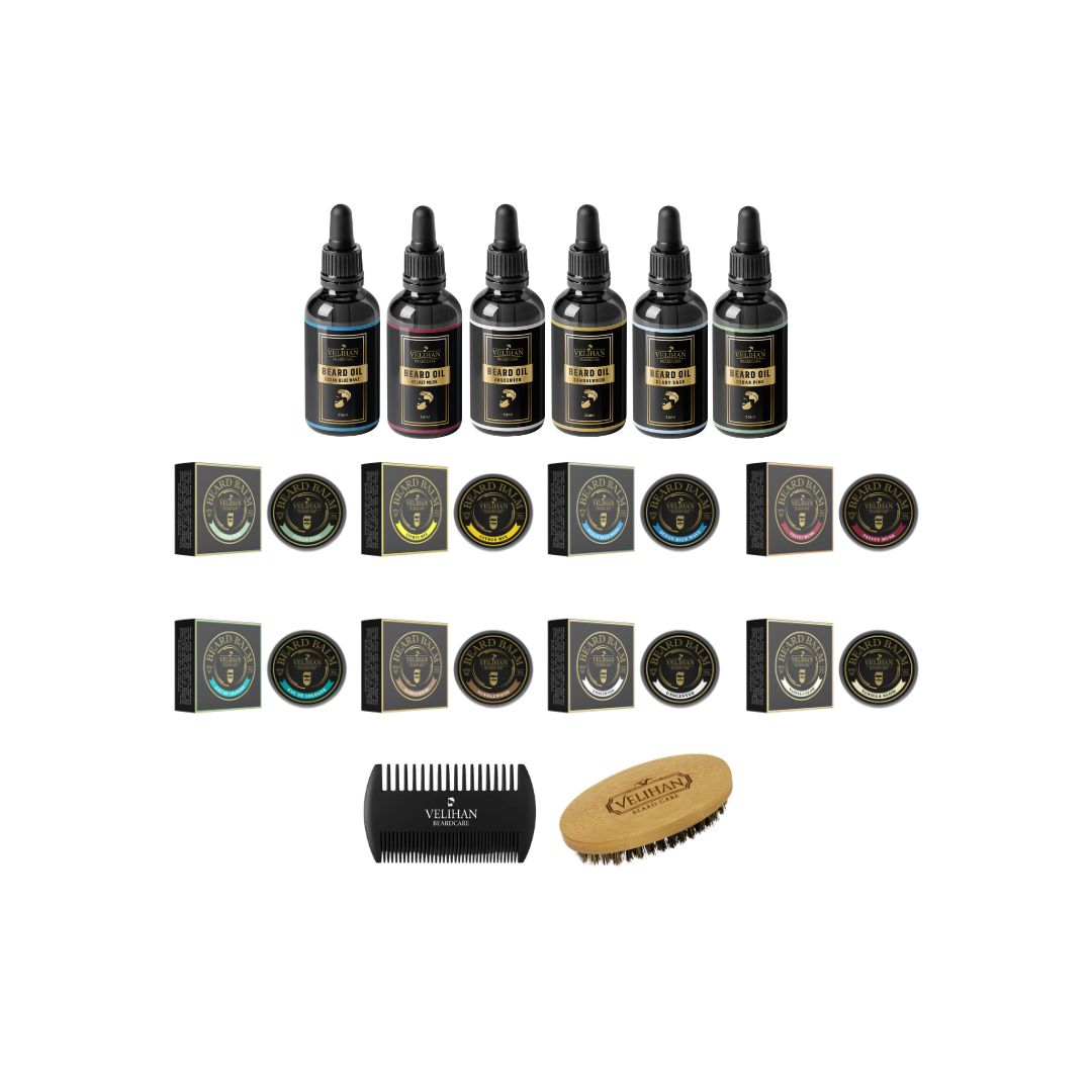 Baardolie en Baardbalsem Sample box