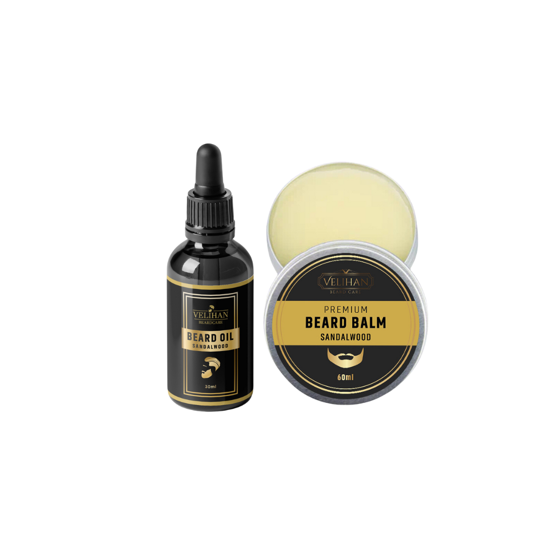 Velihan Beardcare Baardverzorging Set Baardolie & Baardbalsem