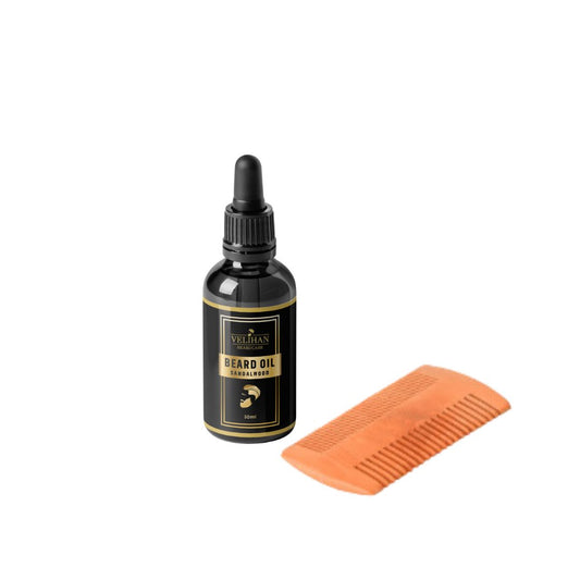 Velihan Beardcare Baardverzorging Set Baardolie & Baardkam