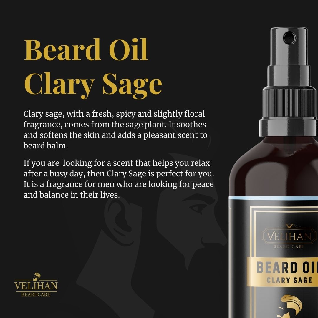  Beard oil Clary Sage 30ml