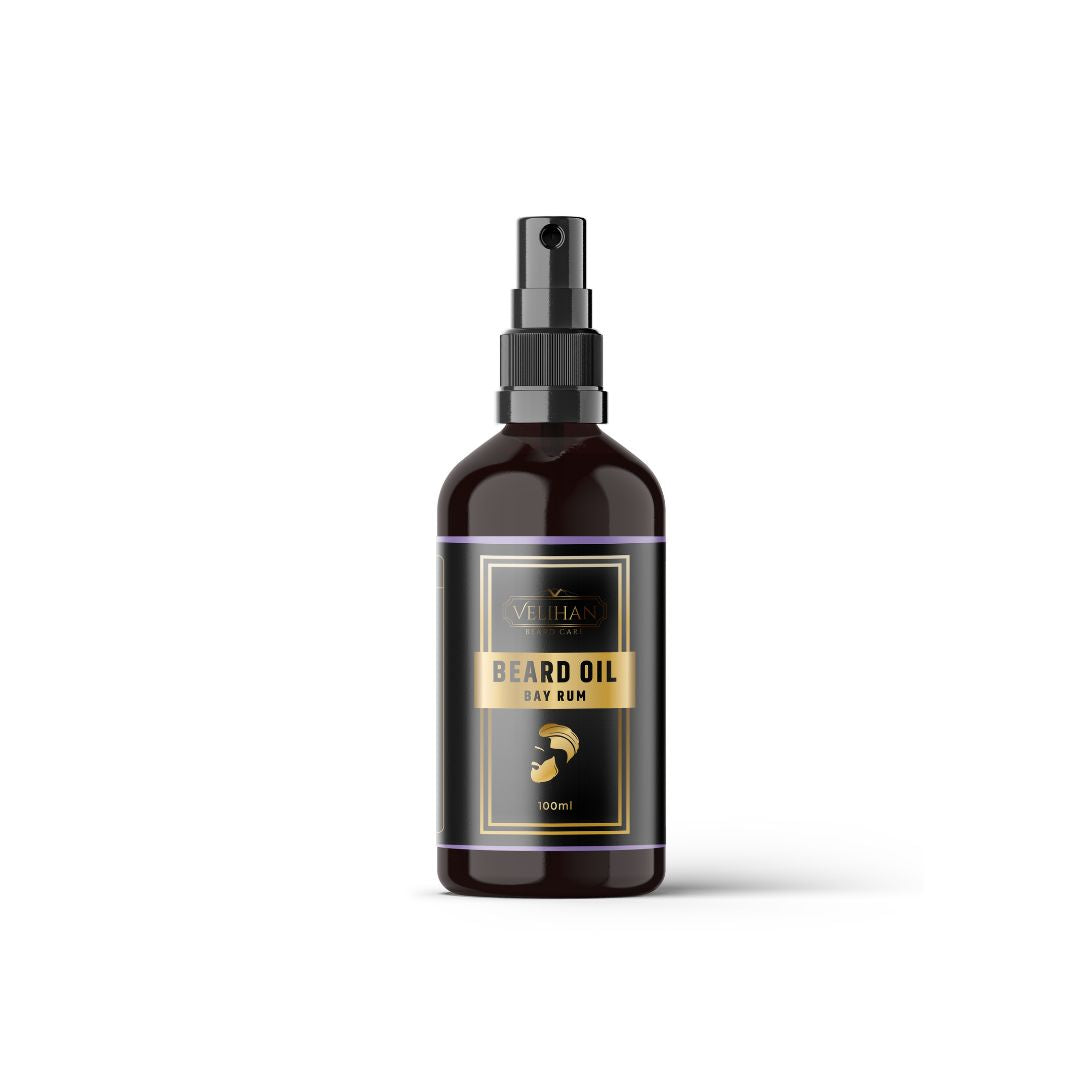 Velihan Beardcare Baardolie Bay rum 100ml